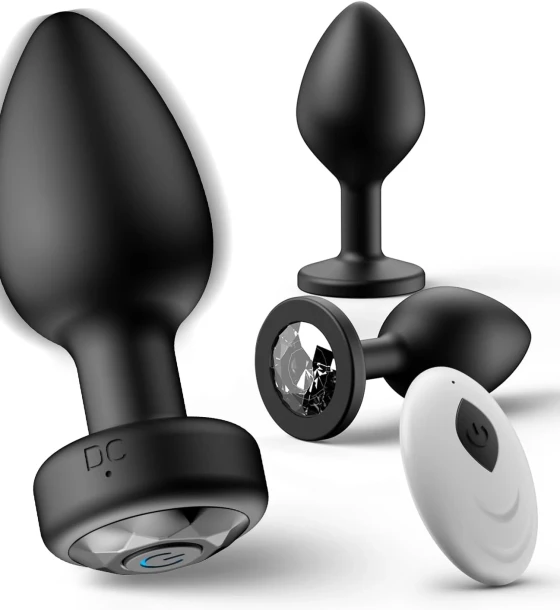 Anal Plug Sex Toys with Vibrator Remote Control in Pakistan