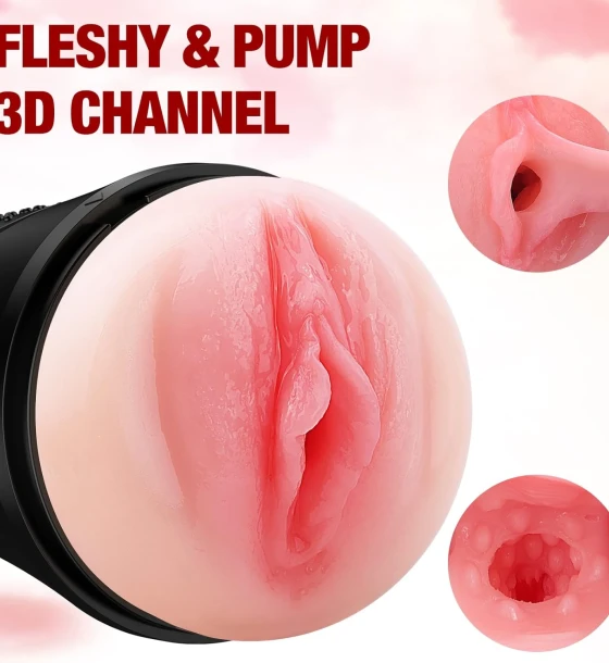 Adult Sex Toys with 3D Realistic Textured Pocket Pussy in Pakistan